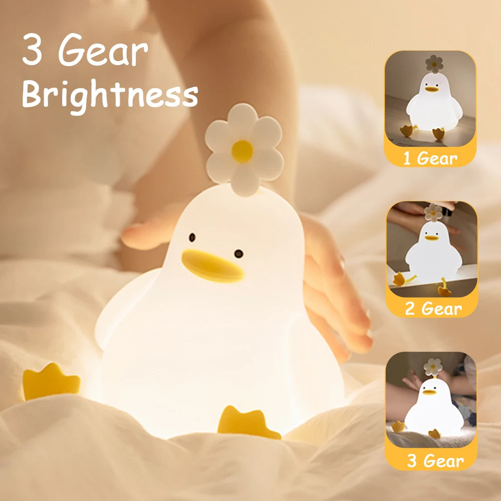 Little comforts™ Cute Duck LED Night Light Collection