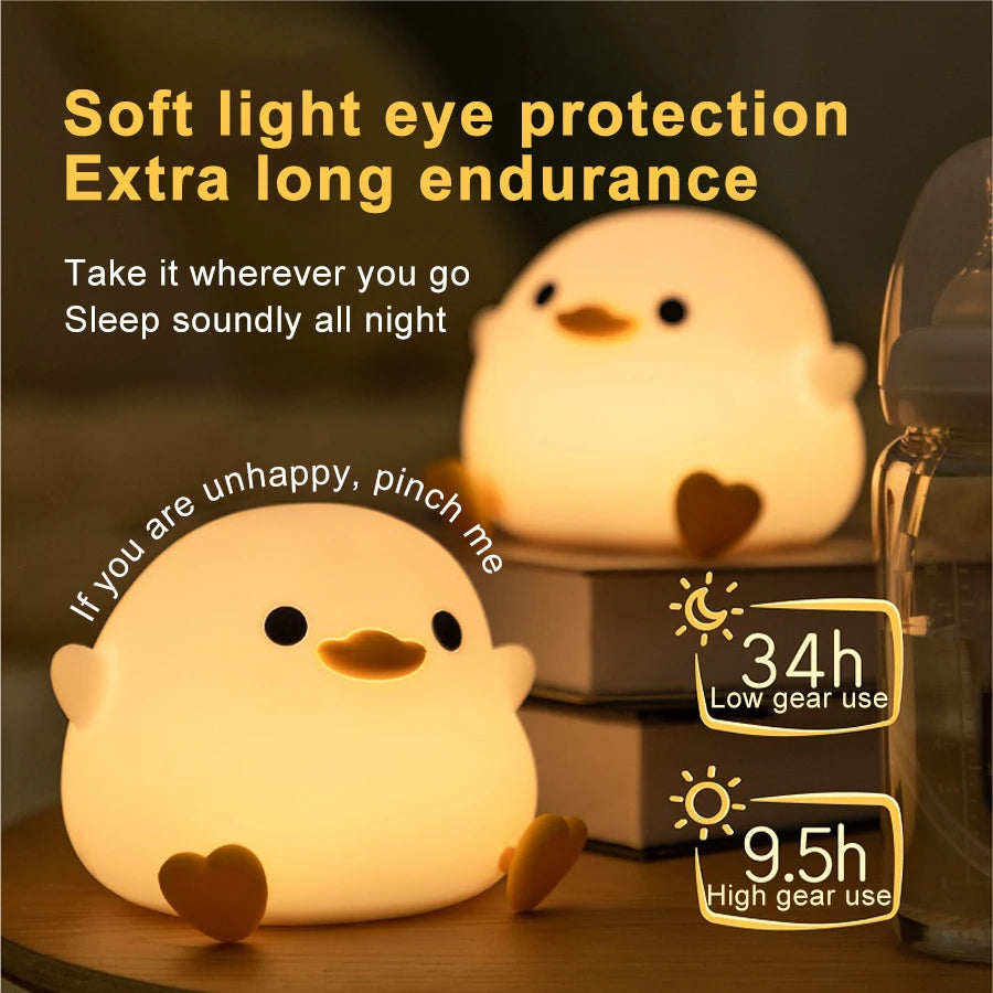 Little comforts™ Cute Duck LED Night Light Collection